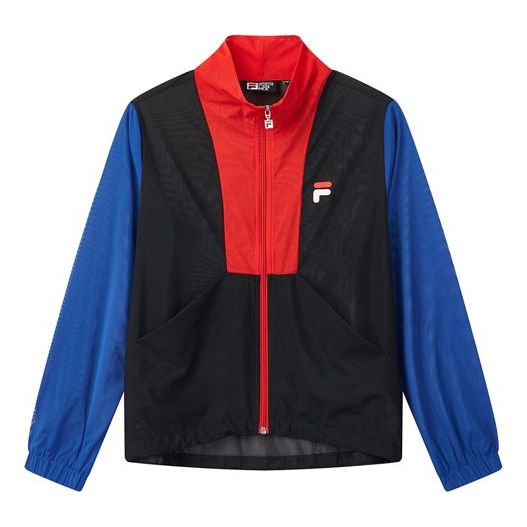 (WMNS) FILA Knitted Sports Jacket Blue F11W028704F-NV