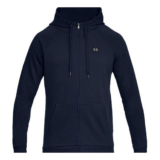 Men's Under Armour Rival Fleece Zipper Blue 1320737-408
