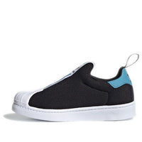 (GS) adidas Superstar 360 X J 'Black Hazy Blue' FX4916
