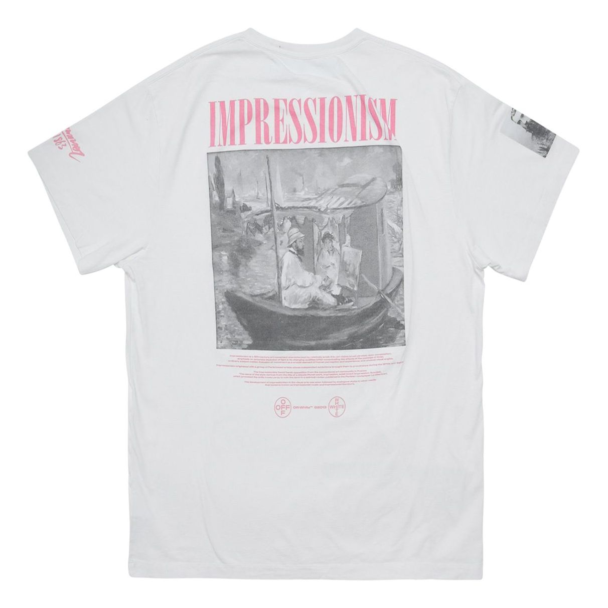 Off-White SS19 99 Back Logo Print Short Sleeve Oversize OMAA038R191850110288