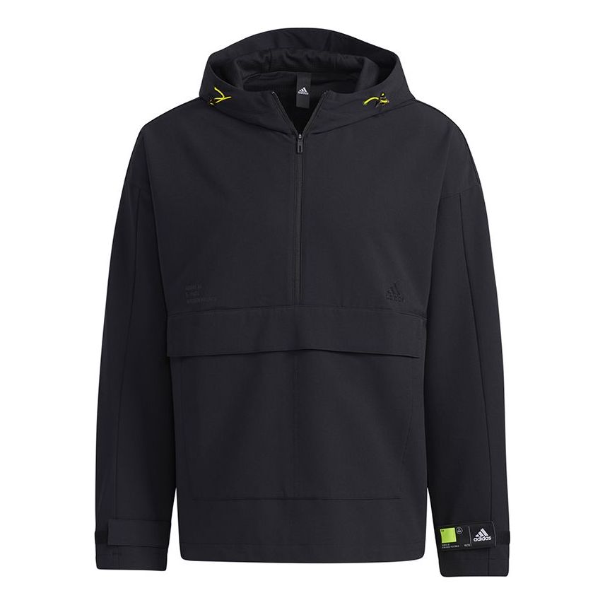 adidas Th Jkt Wv Anrk Sports Long Sleeves Hooded Jacket Black GP0966