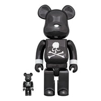 MMJ Mastermind JAPAN Black CHROME 100%+400% BEARBRICK3579