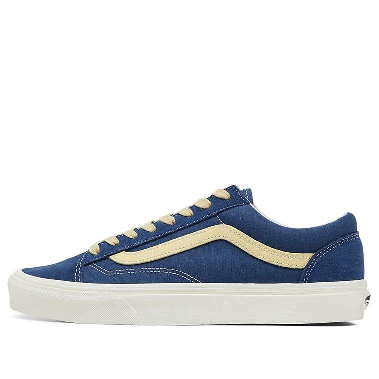 Vans Style 36 Casual Fashion Skate Shoes Unisex Blue Yellow VN0A3DZ3BOB