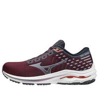 (WMNS) Mizuno Wave Inspire 17 Waveknit Wide 'Dark Red' J1GD212958