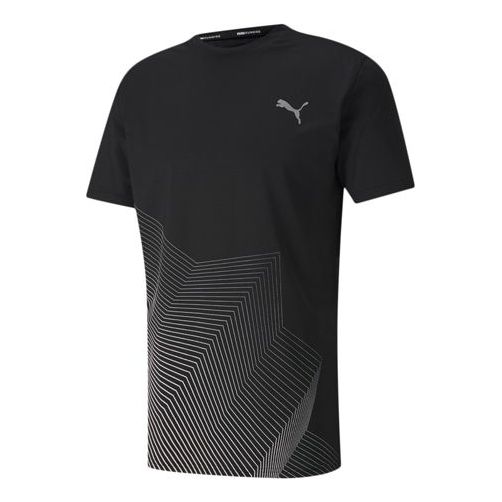 PUMA Last Lap Graphic Running Tee 'Black' 518968-04