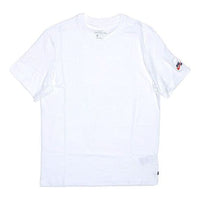 Nike Cuff Small Logo Short Sleeve White AR4024-100