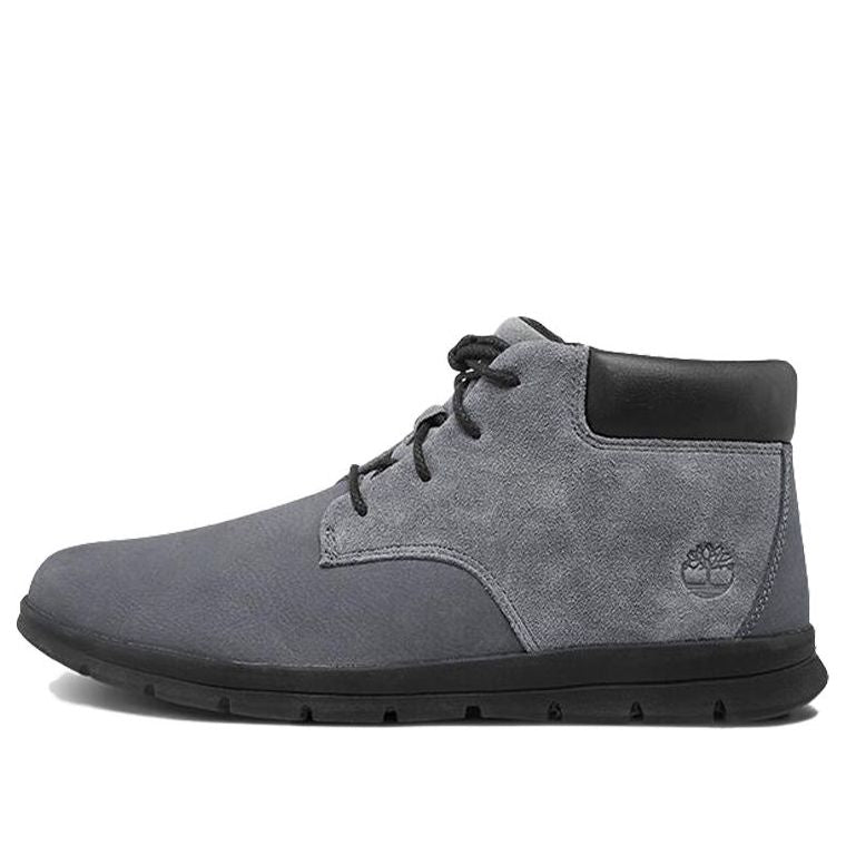 Timberland Graydon Leather Chukka Wide-Fit Boots 'Grey' A1ZM4