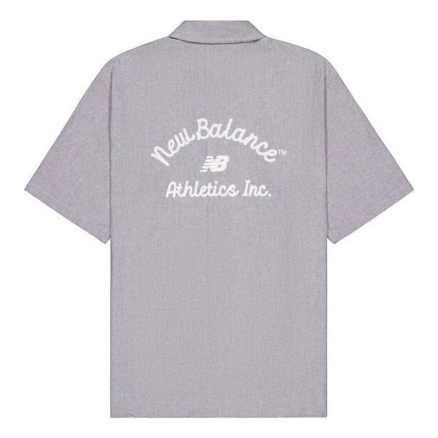 New Balance Athletics Sports Club Shirt Asia Sizing 'Grey' NAE22161-CHL