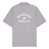 New Balance Athletics Sports Club Shirt Asia Sizing 'Grey' NAE22161-CHL
