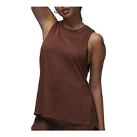 (WMNS) Air Jordan Sport Diamond Tank Top 'Brown' FB4629-259