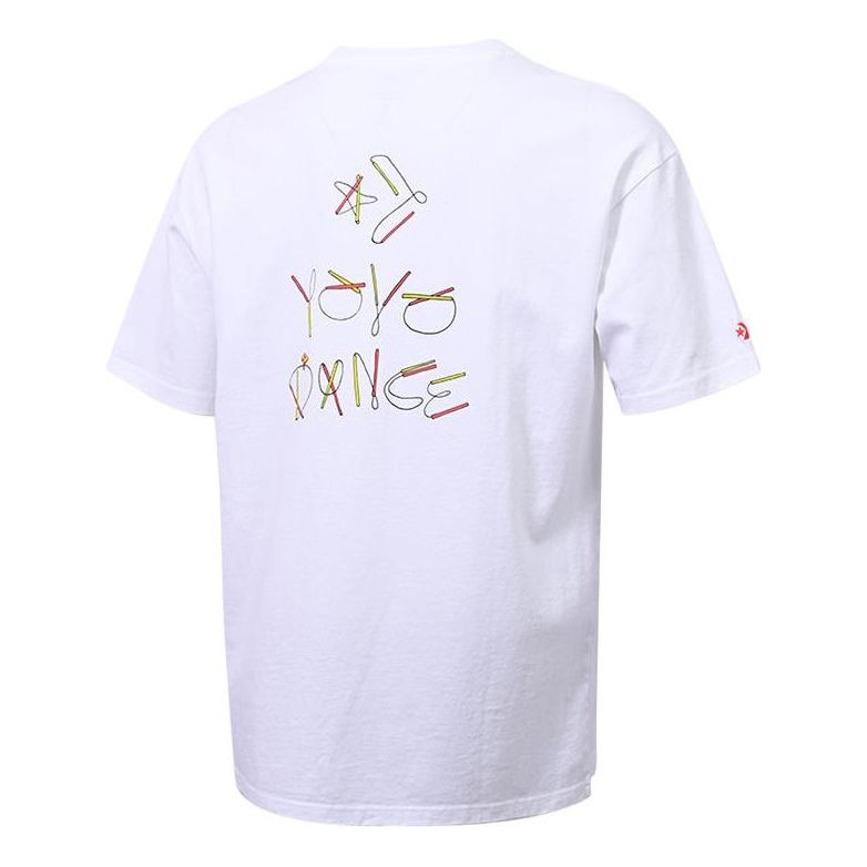 Converse YoYo Graphic Tee Asia Sizing 'White' 10023151-A01
