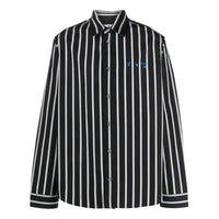 Off-White Mens Long Sleeve Stripe Shirts OMGA127E20FAB0031001