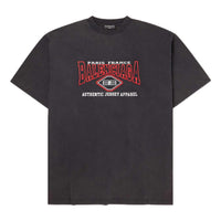 Balenciaga B Authentic Vintage Jersey Oversized T-Shirt 'Black' 694576TMVA91000