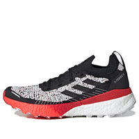 (WMNS) adidas Terrex Two Ultra Parley 'Black White Red' FV7195