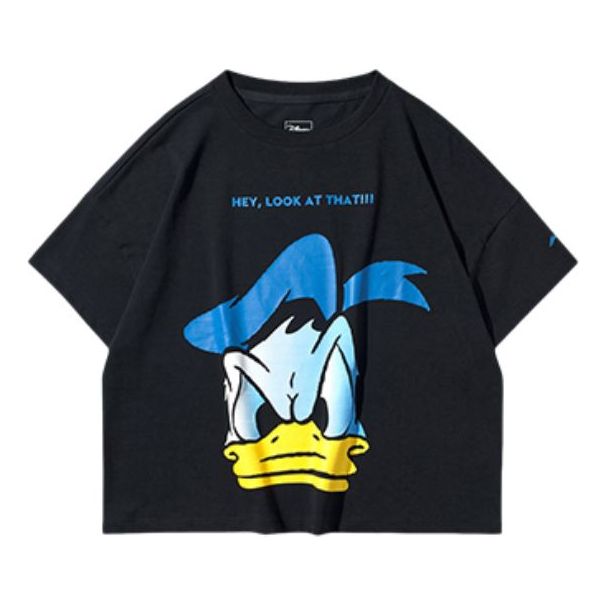 Li-Ning x Disney Printing Short Sleeve Black AHSQ208-1