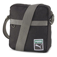 PUMA Originals Retro Portable Shoulder Bag 'Black Grey' 077437-01