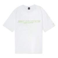 New Balance Athletics Village Short Sleeve Tee Men's White AMT03320-MUN