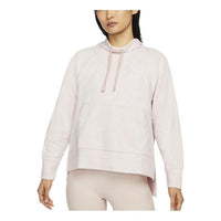 (WMNS) Nike Therma-fit Cowl Solid Color Casual Sports Long Sleeves Pink Hoodie 'Oxford Pink White' DD6477-601