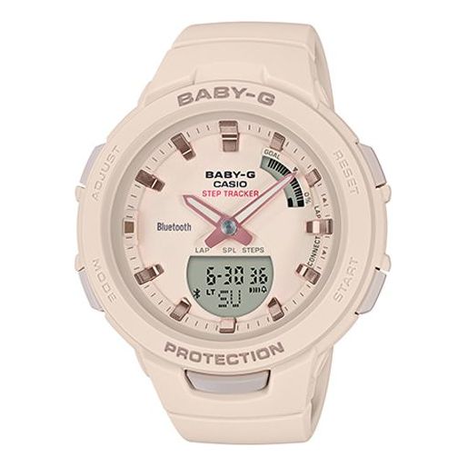 CASIO Baby-G 'White Pink' BSA-B100-4A1PR