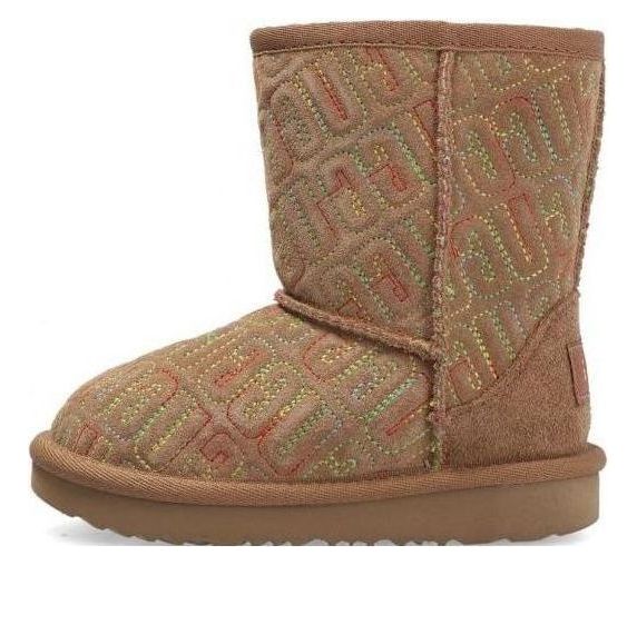 (GS) UGG Classic II Graphic Stitch 'Chestnut' 1112383T-CHE