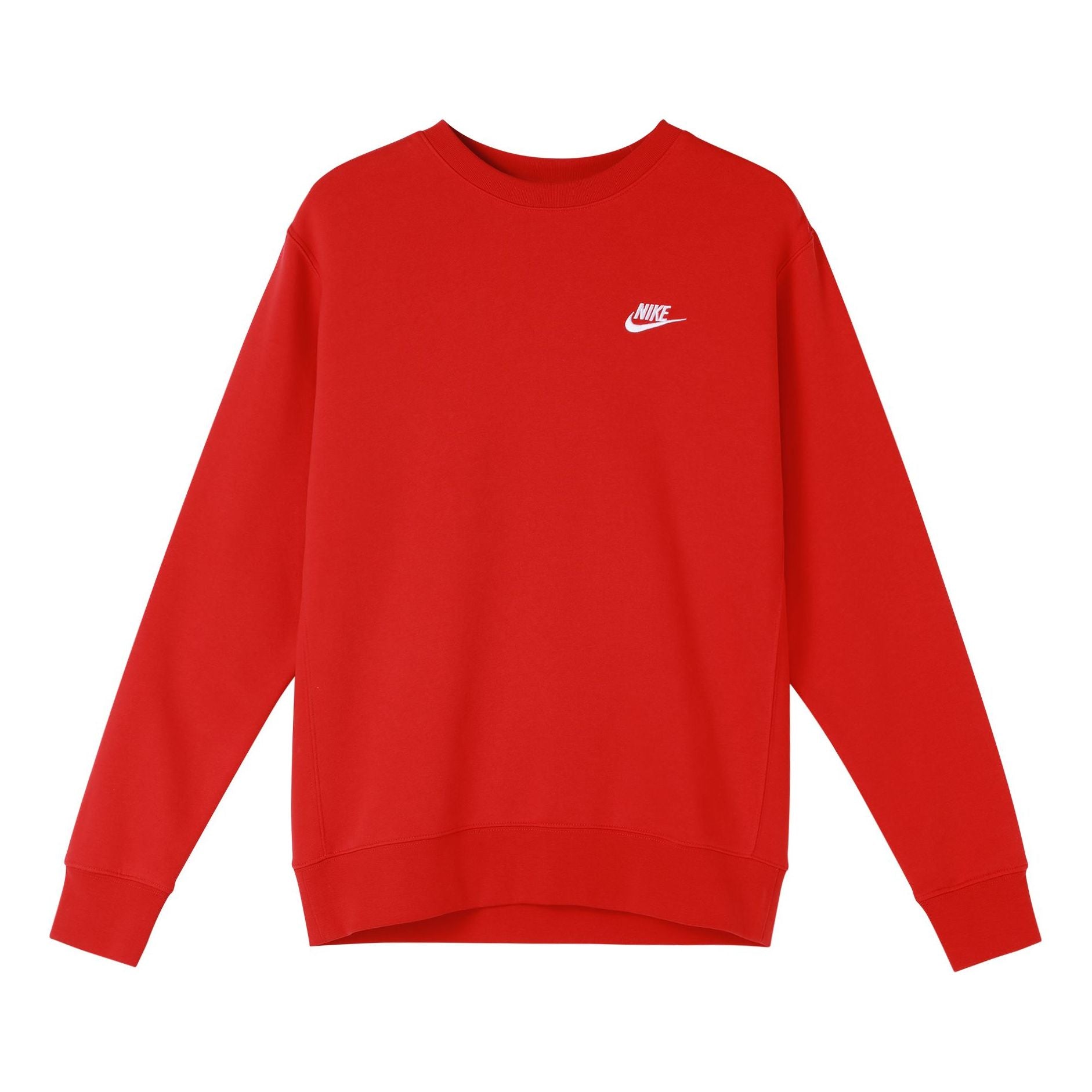 Nike Sportswear Casual Sports Round Neck Pullover Red Orange BV2663-657