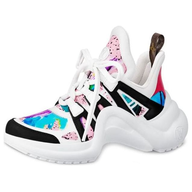 (WMNS) LOUIS VUITTON LV Archlight Sports Shoes White/Pink 1A58BP
