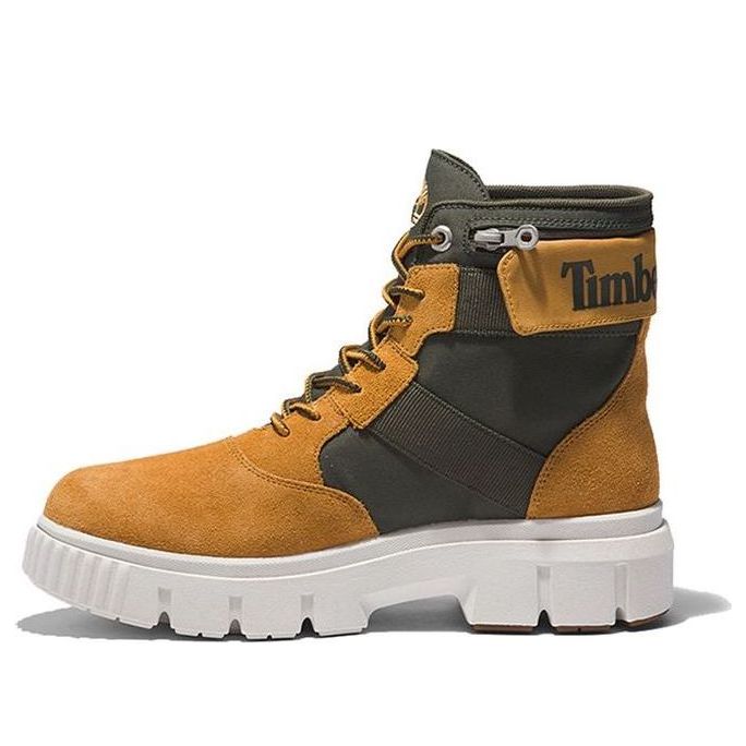 Timberland Greyfield 6 Inch Waterproof Fold-Down Boots 'Wheat Suede' A2KVY231