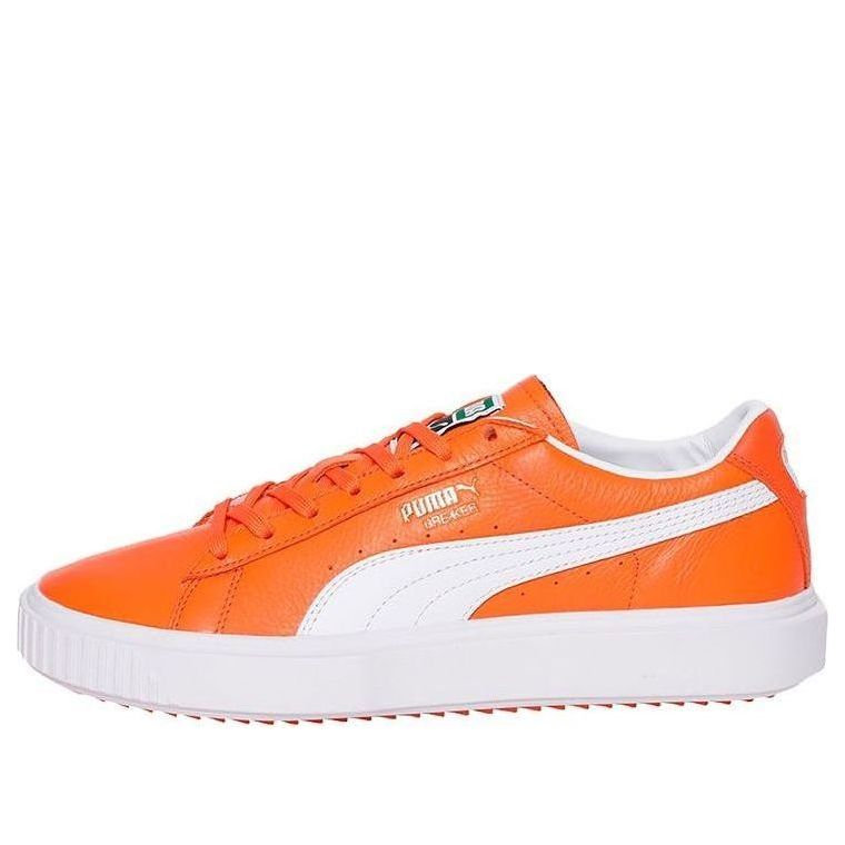 PUMA Breaker Leather Orange/White 366078-05