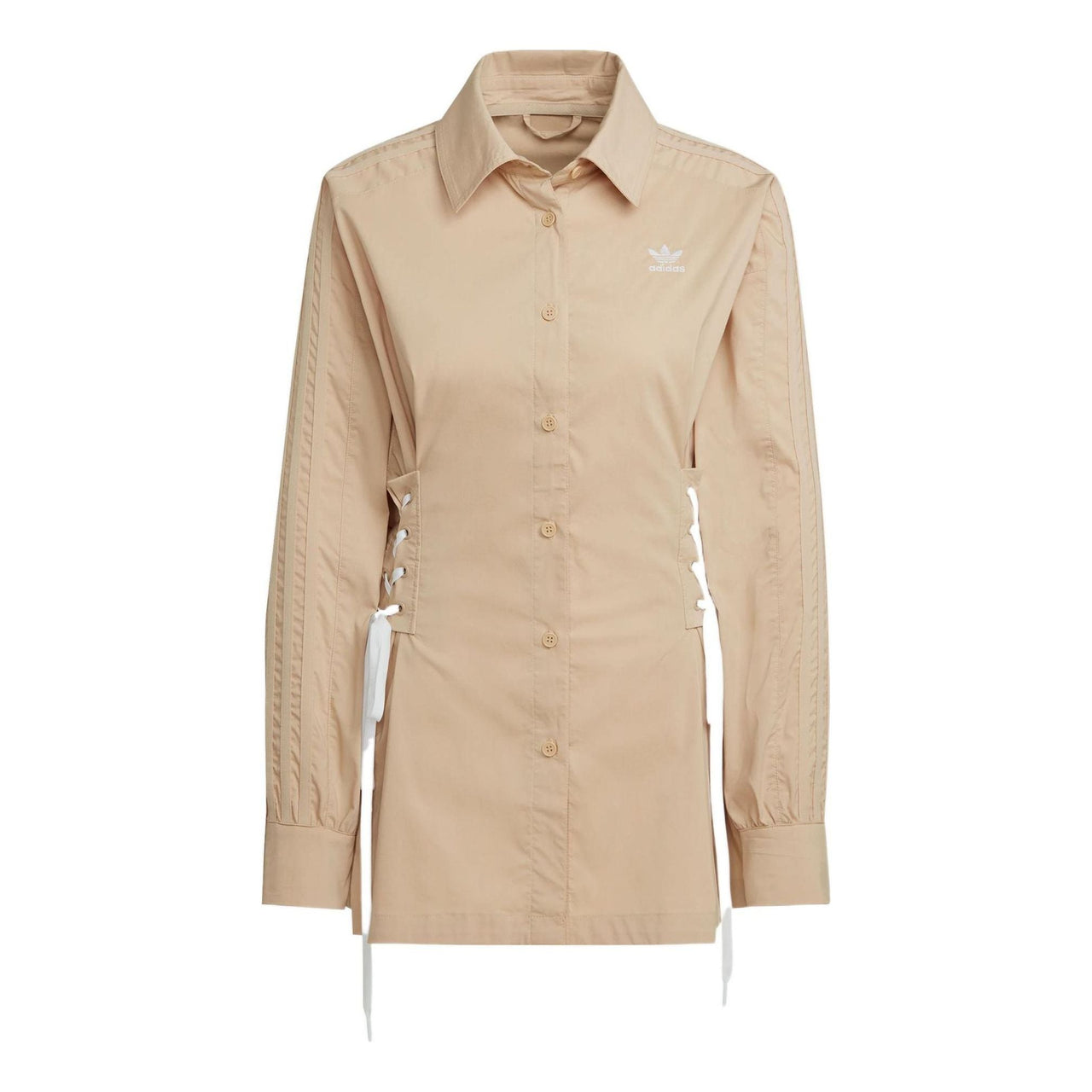 (WMNS) adidas Always Original Shirt Asia Sizing 'Tan' HK5081