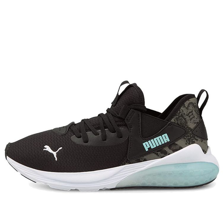 (WMNS) PUMA Cell Vive Animal Low Top Running Shoes Brown/White/Blue 194371-01