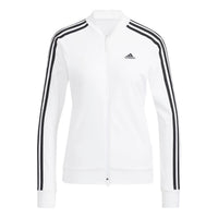 (WMNS) adidas 3-Stripe Jacket Asia Sizing 'White Black' HA0214