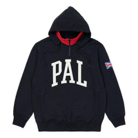 Palace SS22 Pal Gb 1/4 Zip Hoodie 'Black' P22CS020
