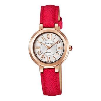 CASIO Quartz Waterproof SHEEN White SHE-4029PGL-7AUPR