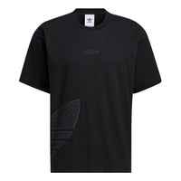 adidas originals CNY Sports Round Neck Short Sleeve Black T-Shirt HC0574