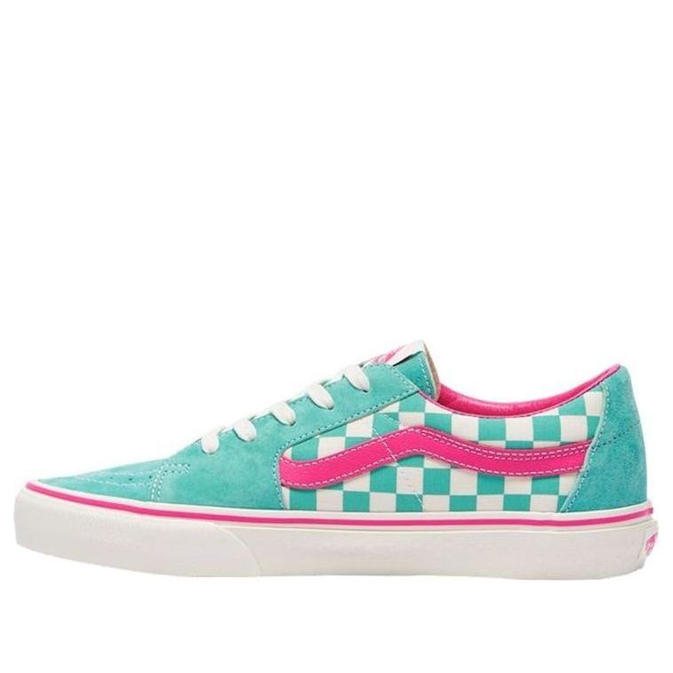 Vans SK8-Low 'Teal Pink Checkerboard' VN0A4UUK6A0