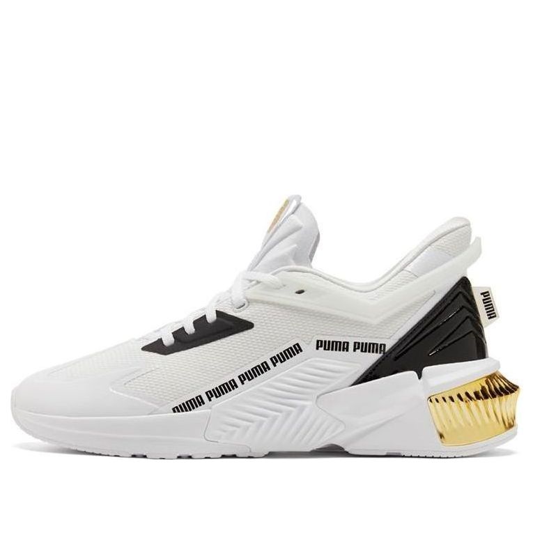 (WMNS) PUMA Provoke XT FTR Moto 'White Team Gold' 195269-02