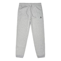 Converse Go To Star Chevron Standard-Fit Fleece Sweatpants Asia Sizing 'Grey' 10019925-A02