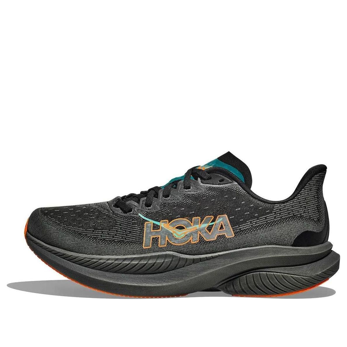 HOKA ONE ONE Mach 6 'Black Electric Tangerine' 1147790-BKLC