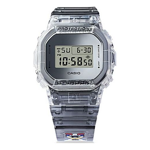 CASIO G-Shock Square 'Transparent' DW-5600SK-1PRPJ