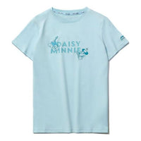 Li-Ning x Disney Crossover Sports Fashion Series Printing Round Neck Short Sleeve Blue AHSR212-5