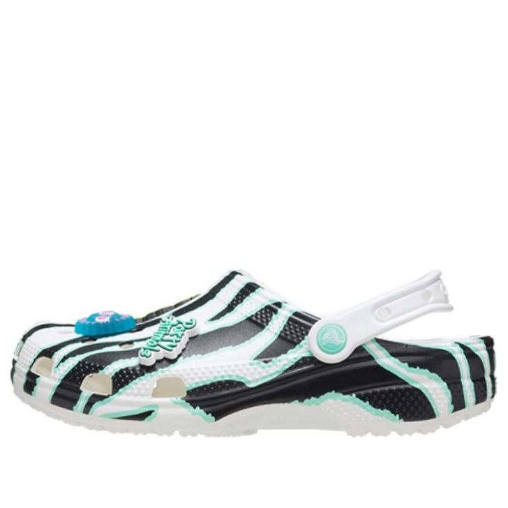 Crocs x Ron English Classic Clogs 'Animal Stripes' 207619-100