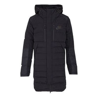 Nike Casual Sports Stay Warm hooded down Jacket Black 807394-010