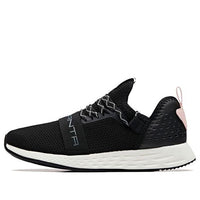 (WMNS) ANTA Running Series Sneakers 'Black Pink White' 12928812-2