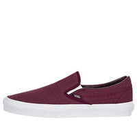 Vans Unisex Slip-on Shoes Deep-Wine Wine Red VN0A4U38WVF