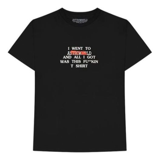 Travis Scott Cactus Jack Where Were You Tee 'Black' TC-308