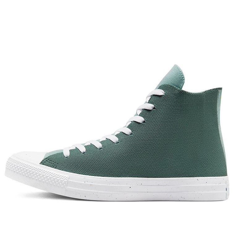 Converse Chuck Taylor All Star Renew Knit High Top Canvas Shoes Green 171489C