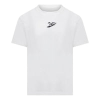Men's Off-White Printing Cotton Short Sleeve White T-Shirt OMAA027S22JER0060110