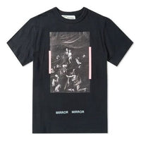 Off-White Printing Pattern Short Sleeve Black OMAA002S170010891088