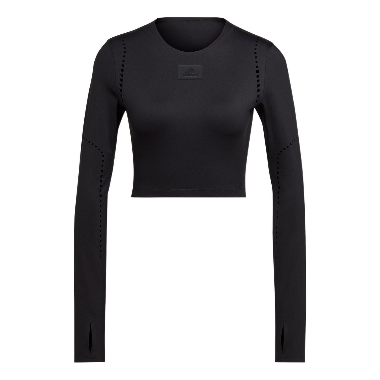 (WMNS) adidas Best of adidas Long Sleeve Top Asia Sizing 'Black' HD8947