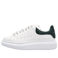 (WMNS) Alexander McQueen Oversized Low-Top Sneakers 'White Dark Green' 718139WIBN28936